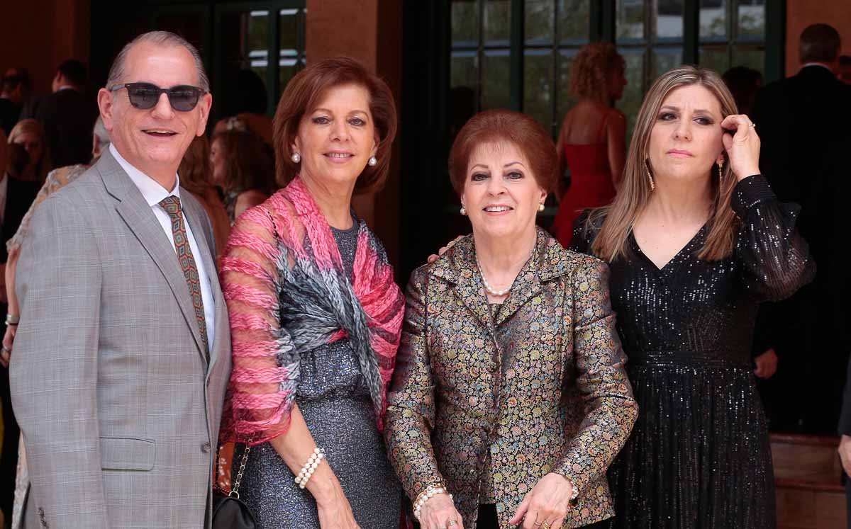 Martín Estrada, Graciela Estrada, Yolanda Estrada y Yolanda Fernández