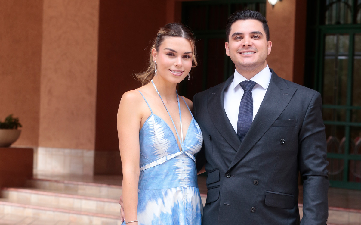 Paola Ruiz de Gámez y Mario Gámez / Foto: Daniel Saldívar
