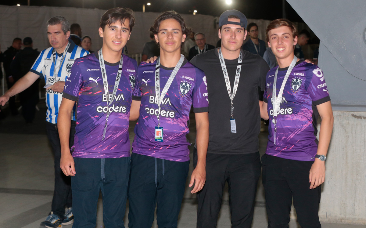 Raúl García, Cristóbal García, Andrés Cueva y Fede Cueva / Foto: Daniel Saldívar