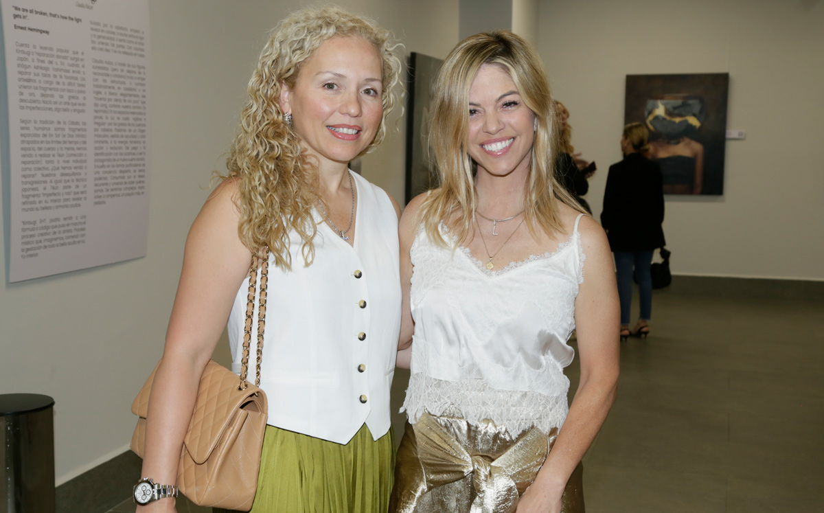 Sandra Guzmán de Elizondo y Luciana Gil de Martínez / Foto: Roberto Alvarado