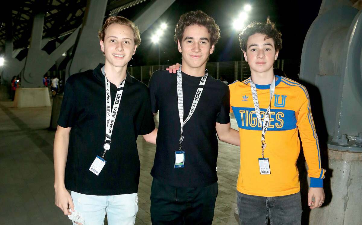 Santiago Naya, Gonzalo Aladro y Pablo Quintanilla