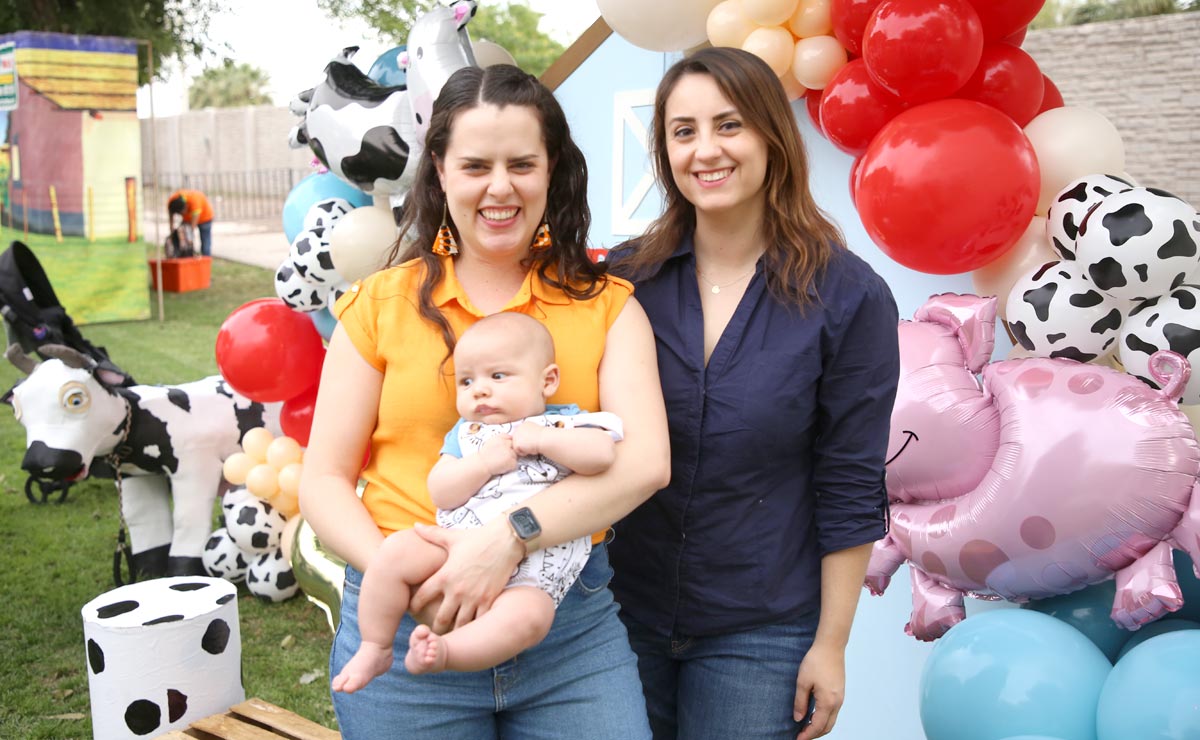 Sofía, Paty y Félix