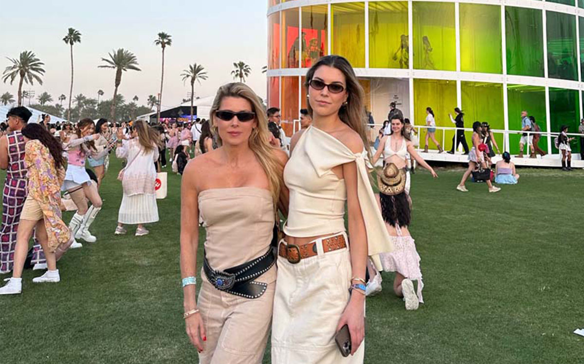 Valeria González de Martínez y Hannah Martínez