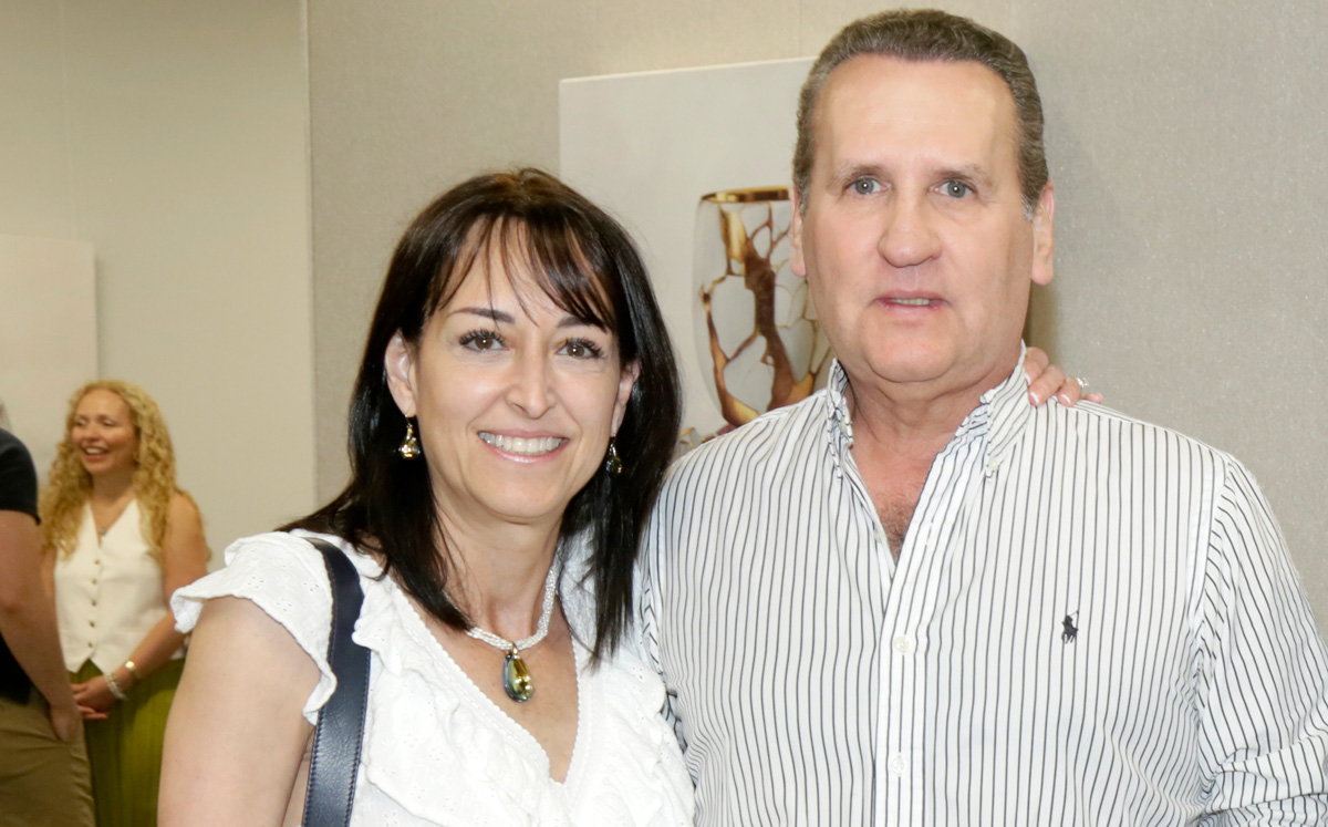 Vivi Elizondo de Zambrano y Salvador Zambrano / Foto: Roberto Alvarado