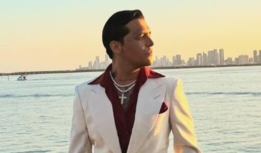 Comparan a Christian Nodal con Luis Miguel, tras nueva sesión de fotos (Foto: Instagram Christan Nodal y Luis Miguel)