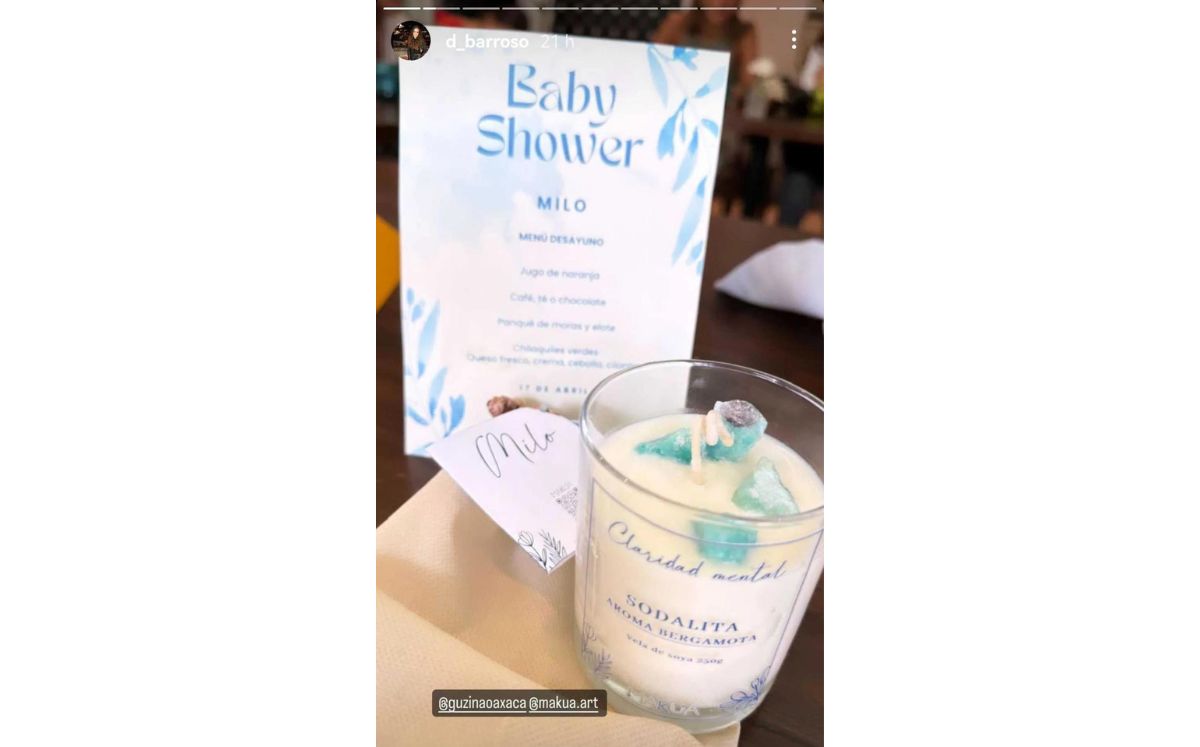 Michelle Renaud celebra el exclusivo baby shower de Milo, su hijo (Instagram)