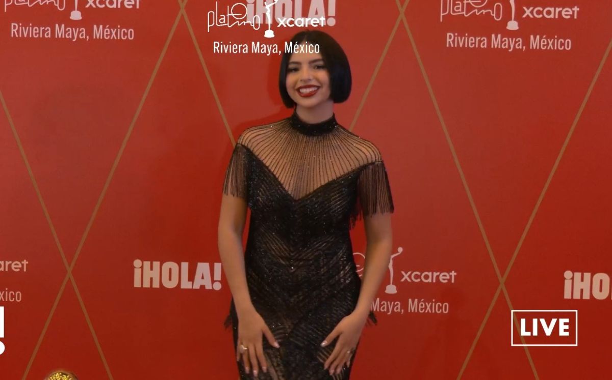 Ángela Aguilar en los Premios Platino 2024