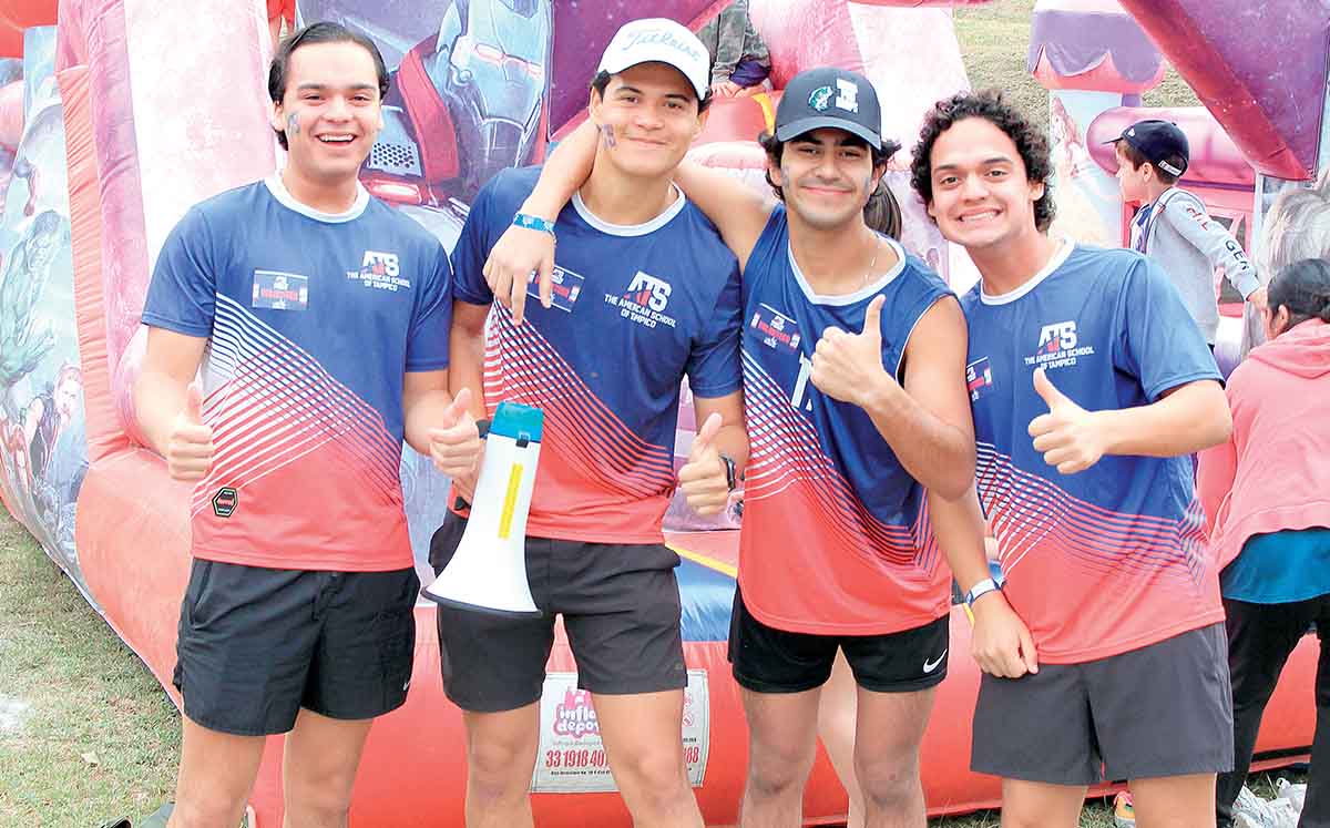 CARLOS JIMÉNEZ, JOSÉ SCHEKAIBAN, DIEGO ALVARADO Y BENITO PÉREZ se divirtieron en el circuito
