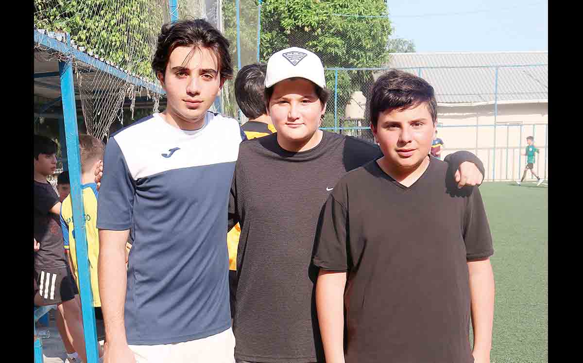 ANTONIO CEJA, LALO MOHAMAR Y ALEXANDER CEJA disfrutaron del partido de cumpleaños de Diego Lacavex