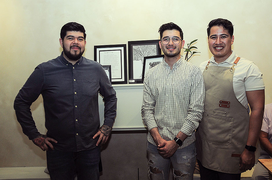 Rafael Gómez, Martín Martínez e Ismael Stanislav