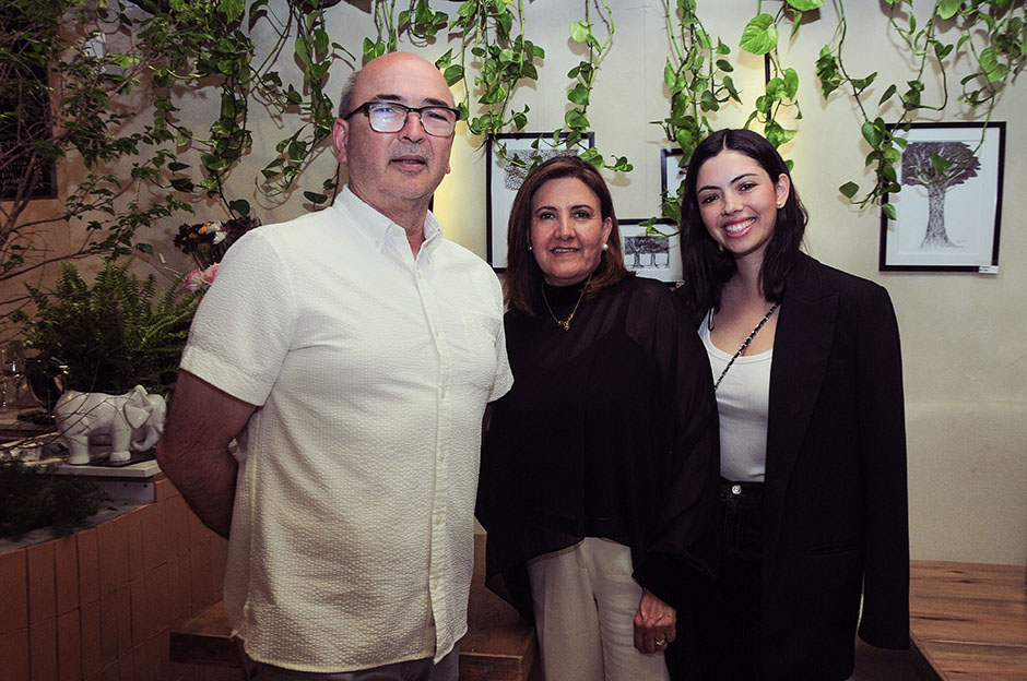 Rodolfo López Toledo, Ileana Gómez y Ana Paula López