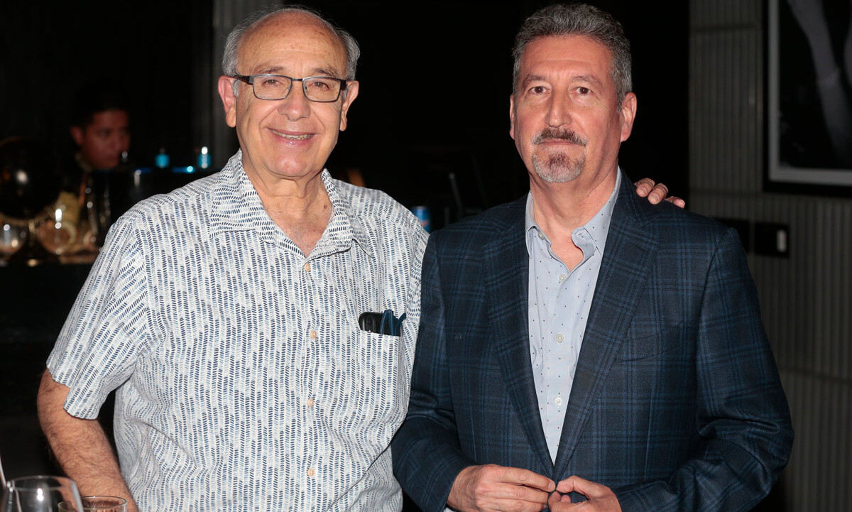 Juan Manuel Parás y Guillermo Vizcaya / Foto: Daniel Saldívar