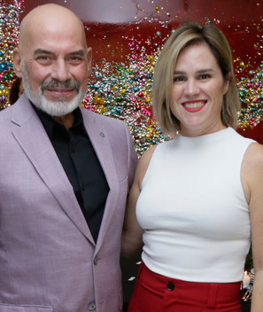 Alberto Villarreal y Alexandra Armstrong / Foto: Omar Valdez