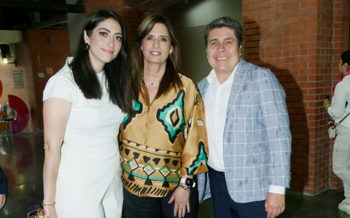 Alejandra Torres, Sandra Tapia y Luis Apón / Foto: Omar Valdez