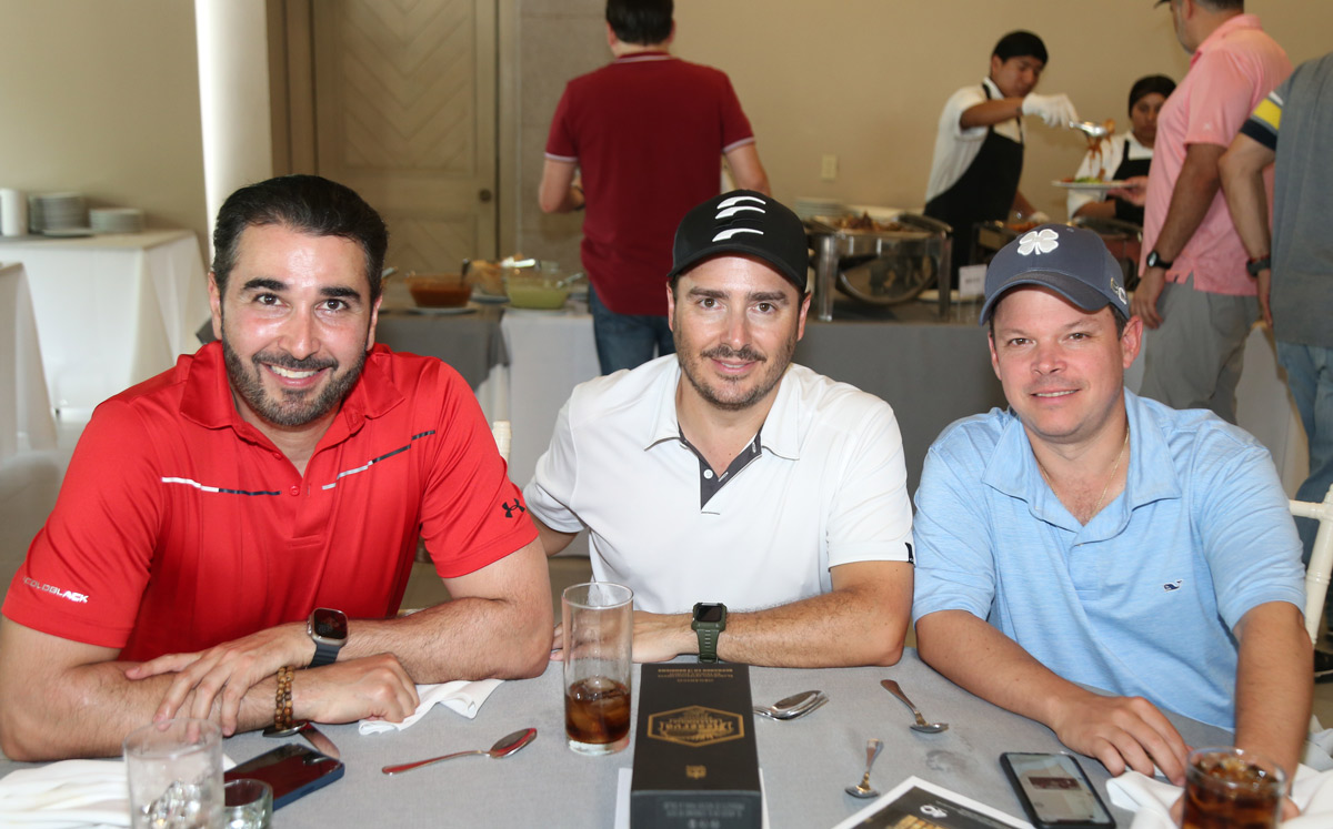 Alejandro Saide, Víctor Charur y Marcelo Martínez / Foto: Roberto Alvarado