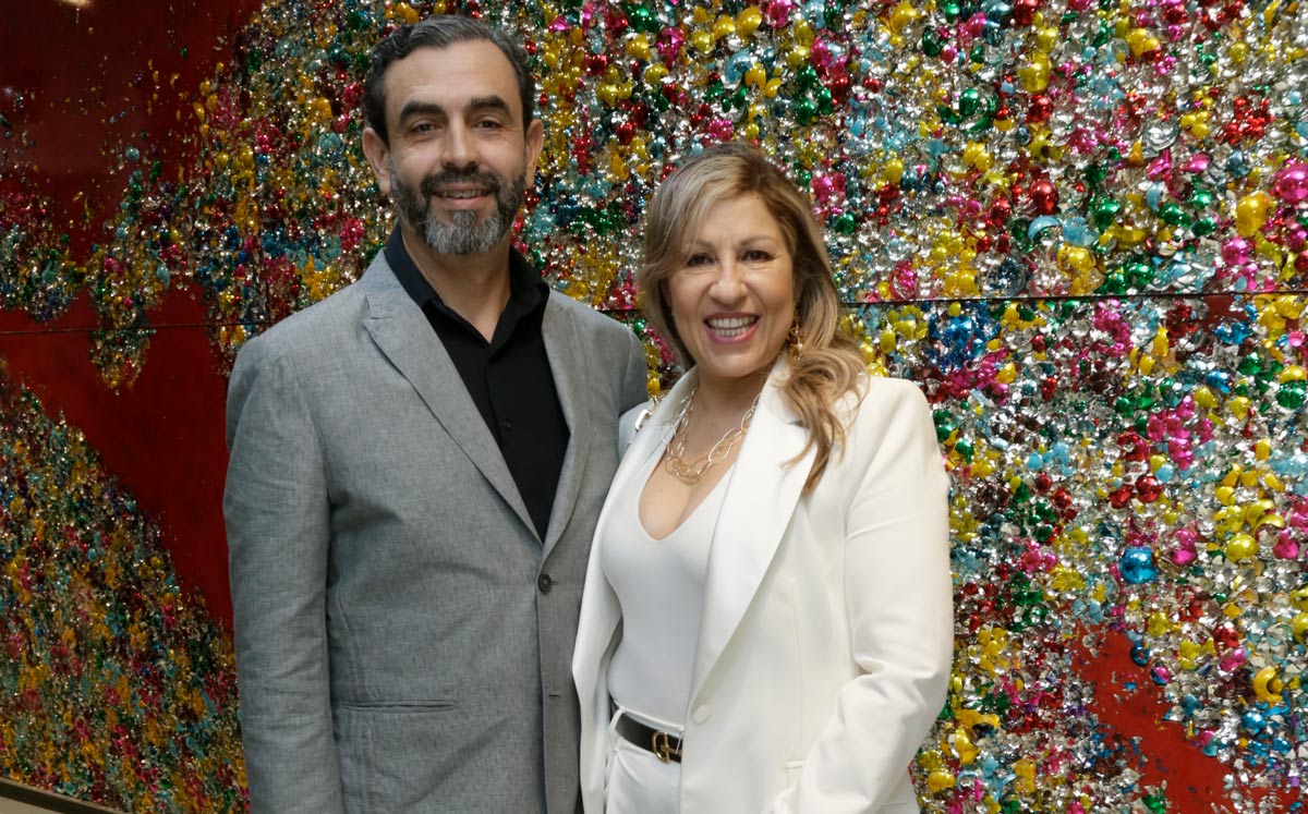Alejandro Urbina y Katerine Bergengruen / Foto: Omar Valdez