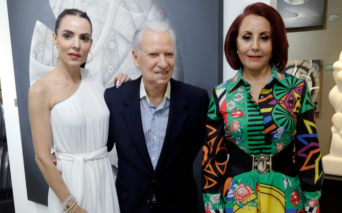 Amalia Maiz, Javier Maiz y Amalia Lozano de Maiz / Foto: Omar Valdez