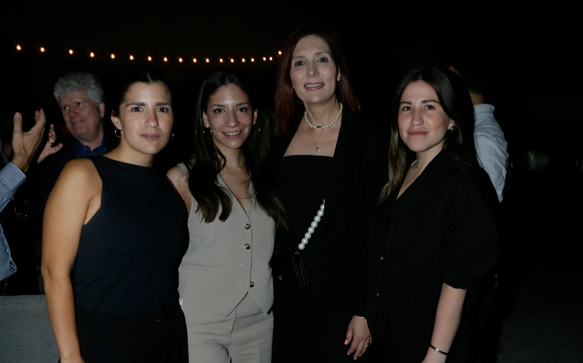 Bárbara Gutiérrez, Catalina Zertuche, Paulina Farías y Carolina Fernández / Foto: Omar Valdez