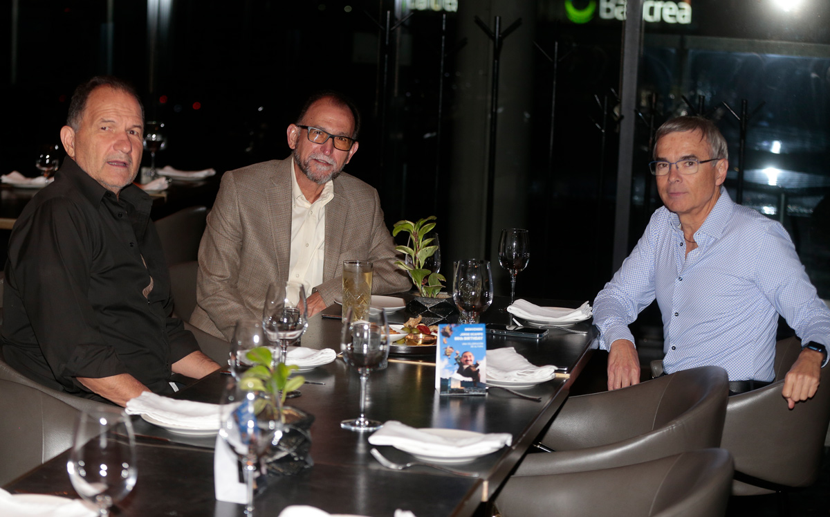 Bernardo Garza, José Mario Garza y Juan Carlos Pérez / Foto: Daniel Saldívar
