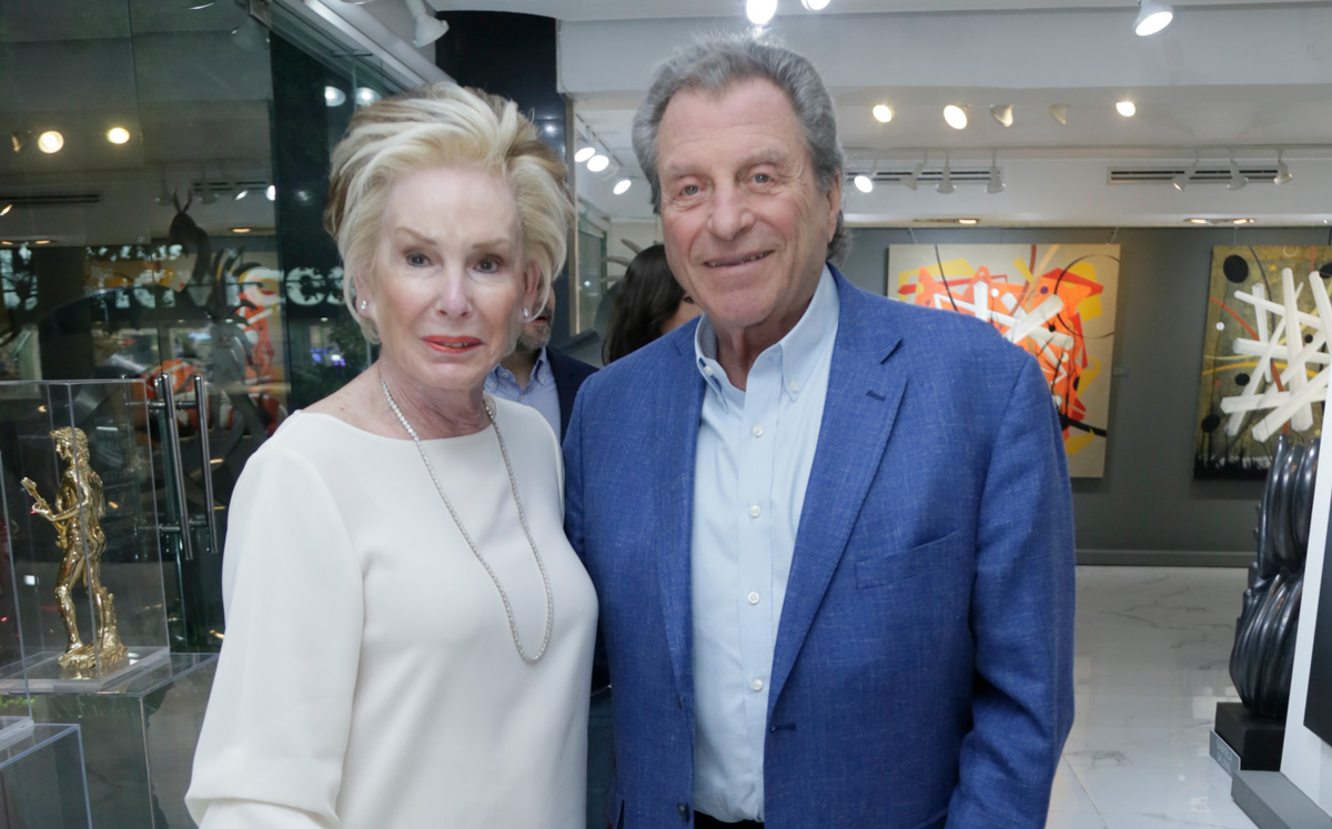 Betty Zybert de Schwarz y Miguel Schwarz / Foto: Omar Valdez