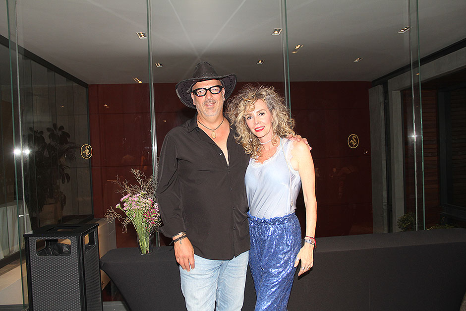 Carlos Chalita y Sara Margulles