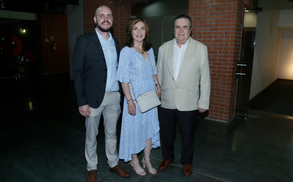 Carlos Manuel Ramírez, Marce Rosales de Ramírez y Luis Ramírez / Foto: Omar Valdez