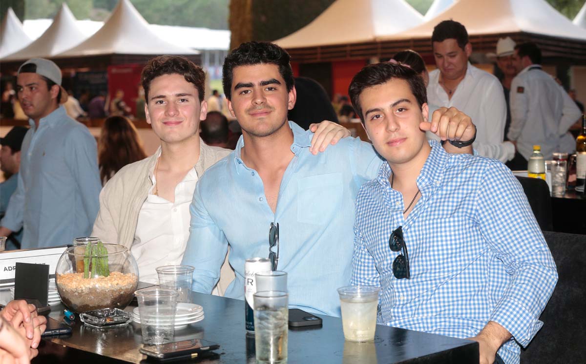 Daniel Ramonfaur, Pato Sáenz y Gonzalo Estrada
