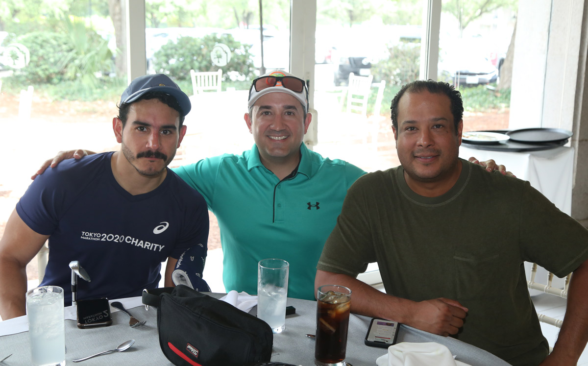 David Enríquez, Salvador González y Julio García / Foto: Roberto Alvarado