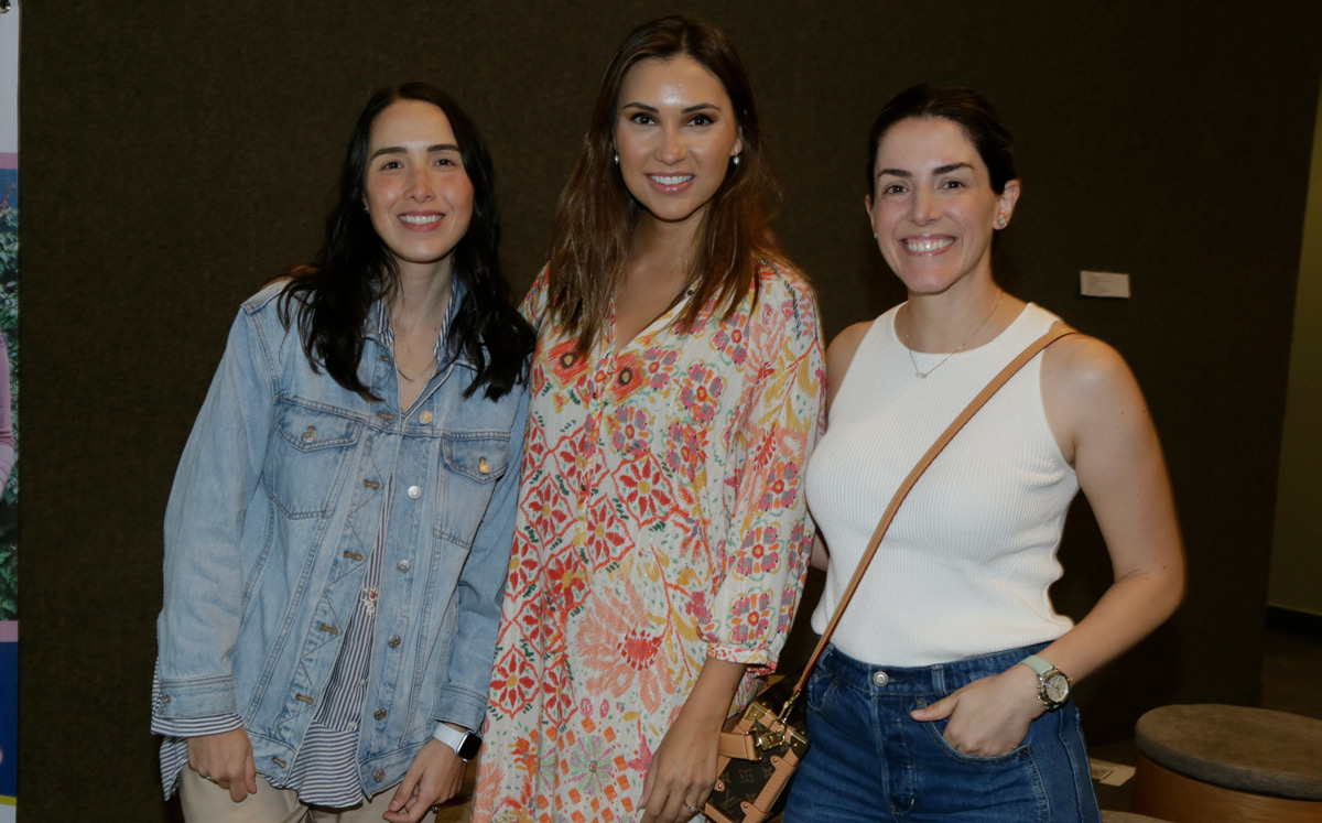 Eréndira Mejía, Alejandra Gutiérrez y Melissa Rubio / Foto: Omar Valdez