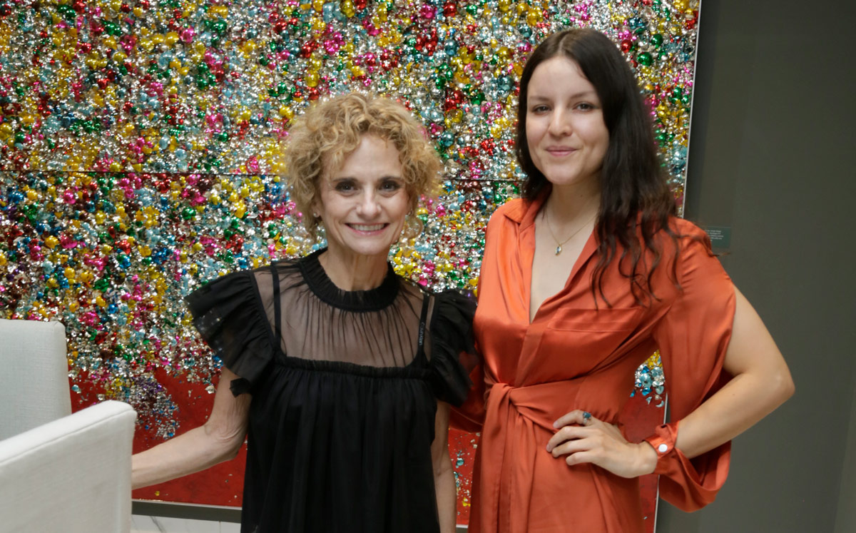 Gabriela Sada y Violeta Romero / Foto: Omar Valdez