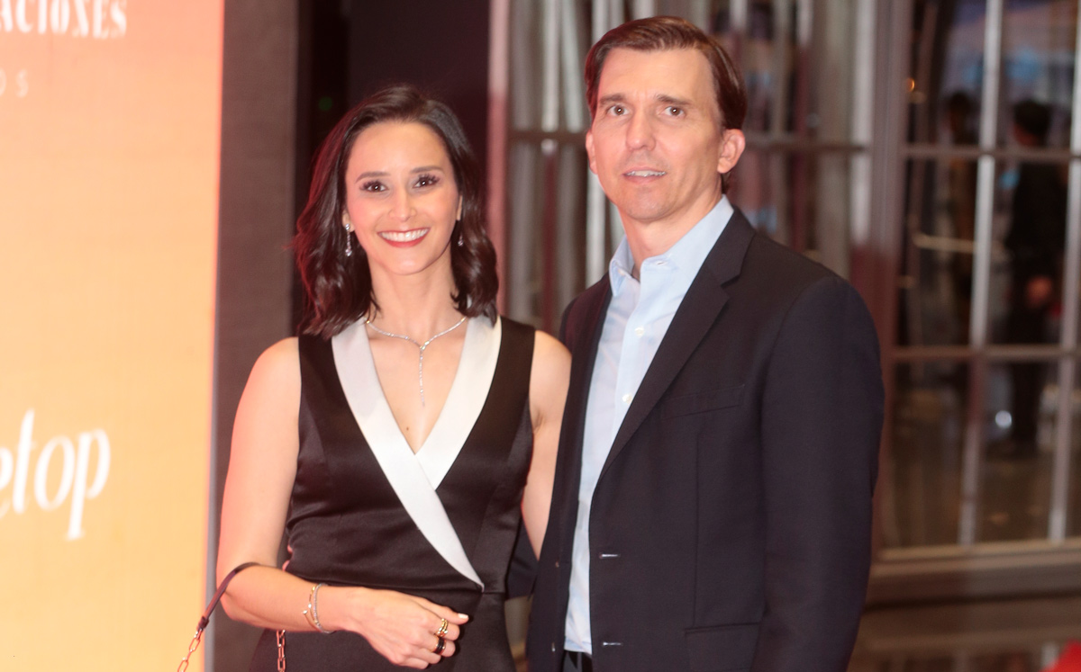 Gaby Beltrán de De la Garza y Marcelo De la Garza / Foto: Daniel Saldívar