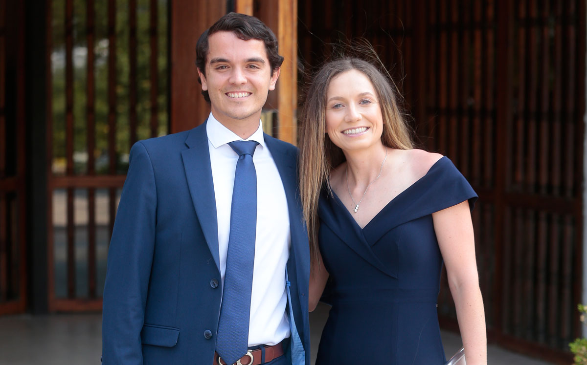 Iván Cornish y Carrissa Pahl