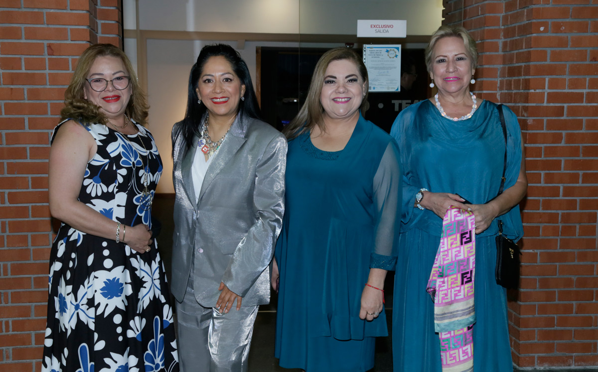 Ivonne Saavedra, Isabel Ortiz, Perla Pacheco y Alia Lorena Ibarra / Foto: Omar Valdez