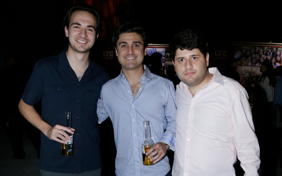Jerónimo López, Mauricio Sáenz y Mauricio Viejo / Foto: Omar Valdez