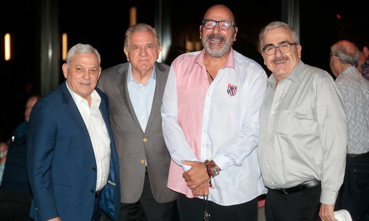 José Antonio González, Jesús Ancer, Marcial Herrera y Benjamín Clariond / Foto: Daniel Saldívar