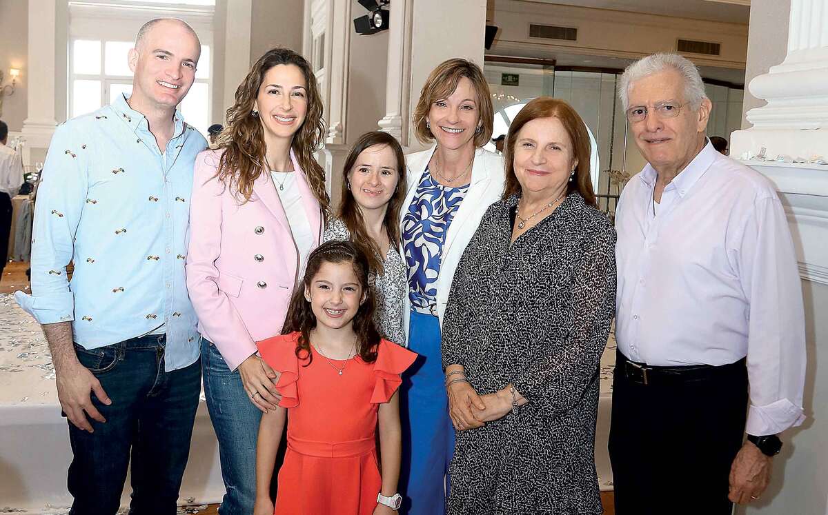 Jorge Belden, Sylvia González de Belden, Mariana González, Sylvia Treviño, Martha Lankenau de Belden, Jorge Belden y Viviana Belden