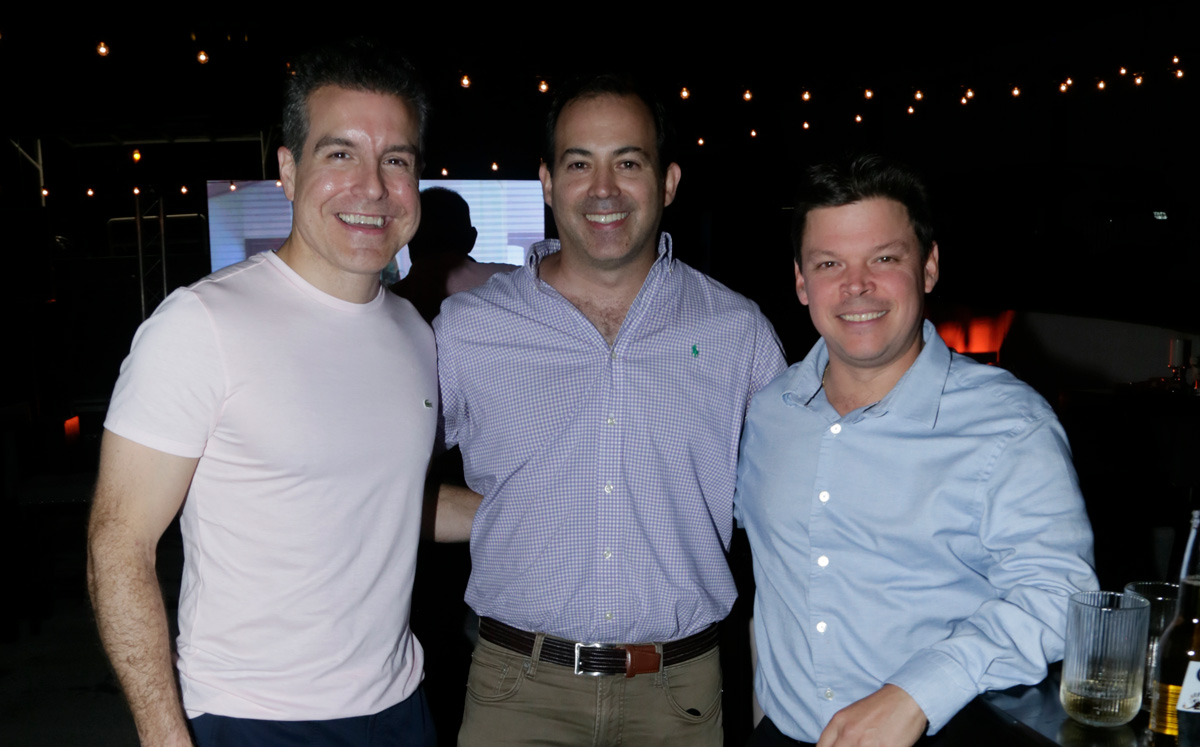 Jorge Estrada, José Azcúnaga y Marcelo Martínez / Foto: Omar Valdez