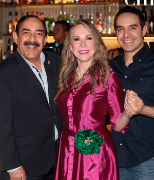 Jorge Morales, Sonia Ocampo de Morales, Jorge Ocampo, Sonia Garza de Ocampo y Jorge Ocampo / Foto: Daniel Saldívar