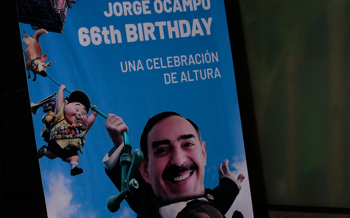 Jorge Ocampo celebró su cumpleaños junto a su familia y amigos / Foto: Daniel Saldívar