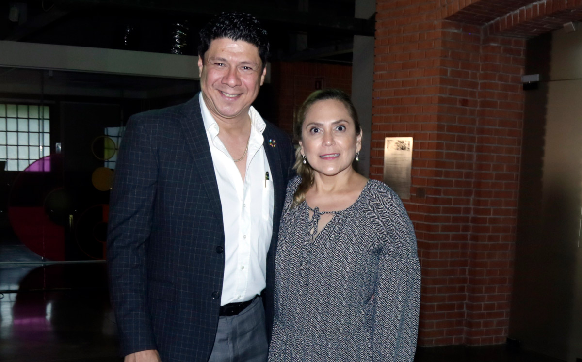 Katzir Meza y Angélica Sánchez de Meza / Foto: Omar Valdez