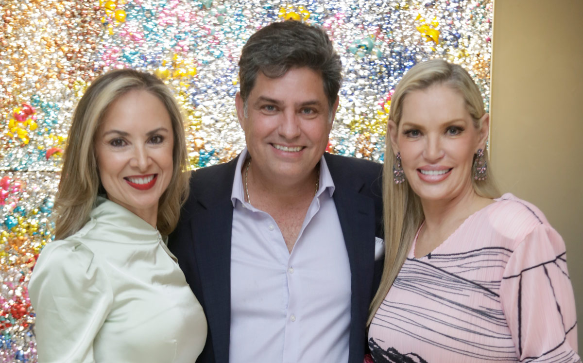 Lorena Gama, José Luqué y Marcela Luqué / Foto: Omar Valdez