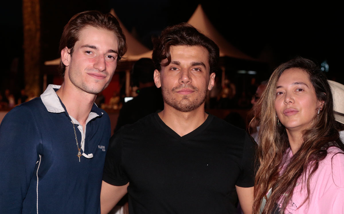 Marco Canavati, Jonathan Sánchez y Minerva Castro