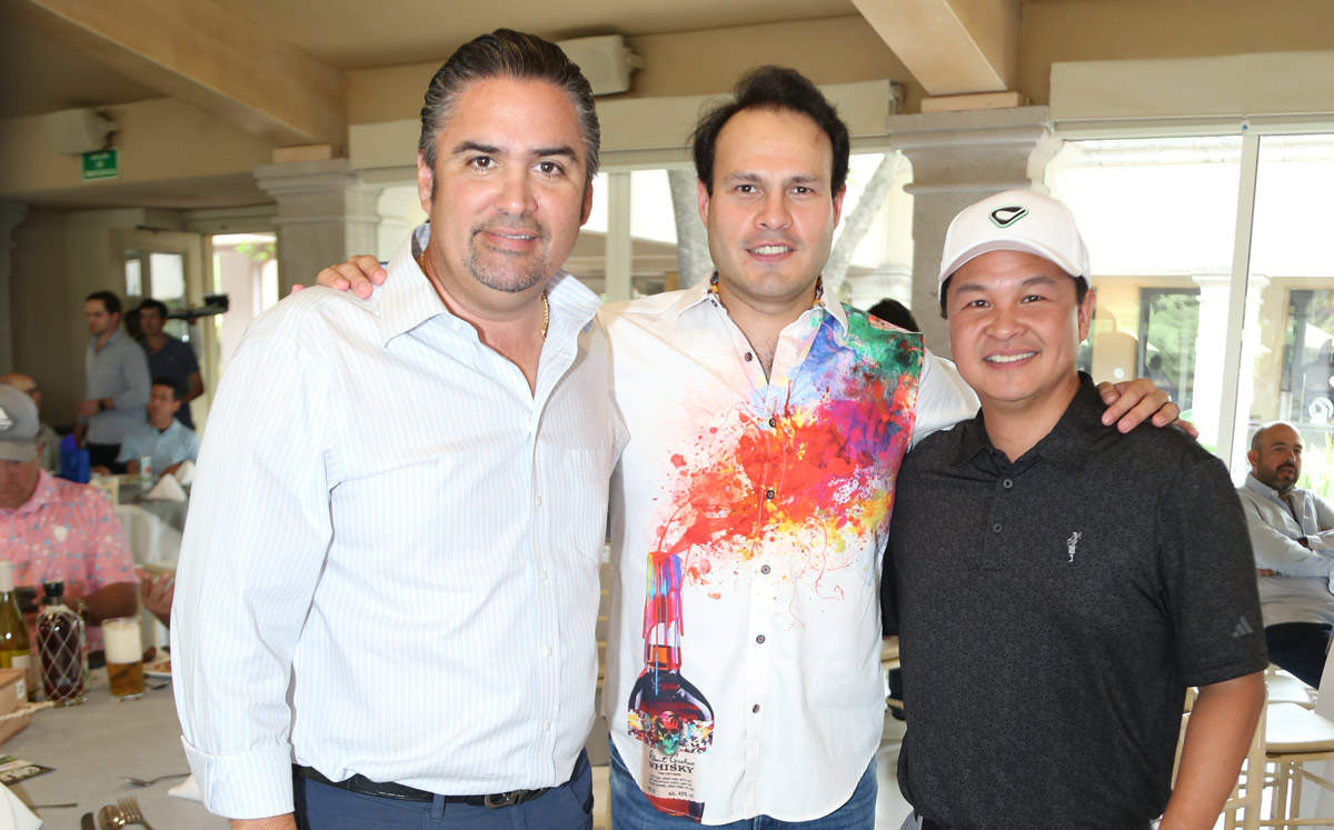 Micky Rábago, Alfonso Paz y Eduardo Chow / Foto: Roberto Alvarado