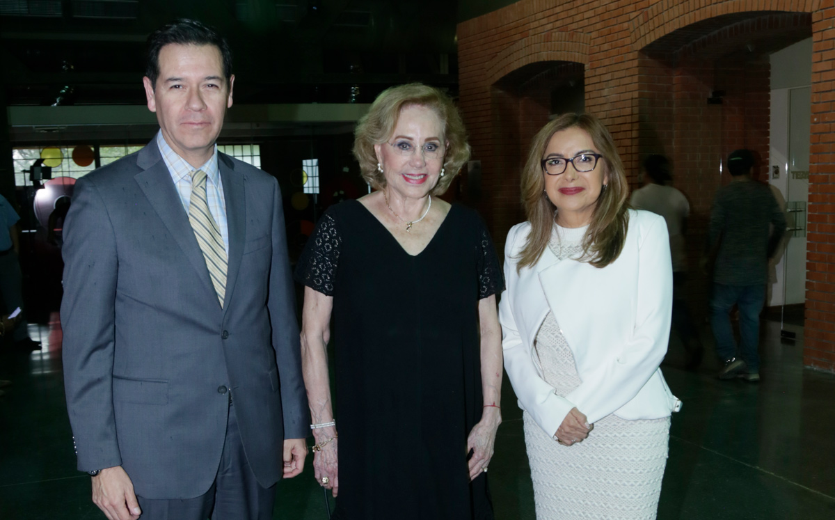 Óscar García, Carlota Vargas y Susana Méndez / Foto: Omar Valdez