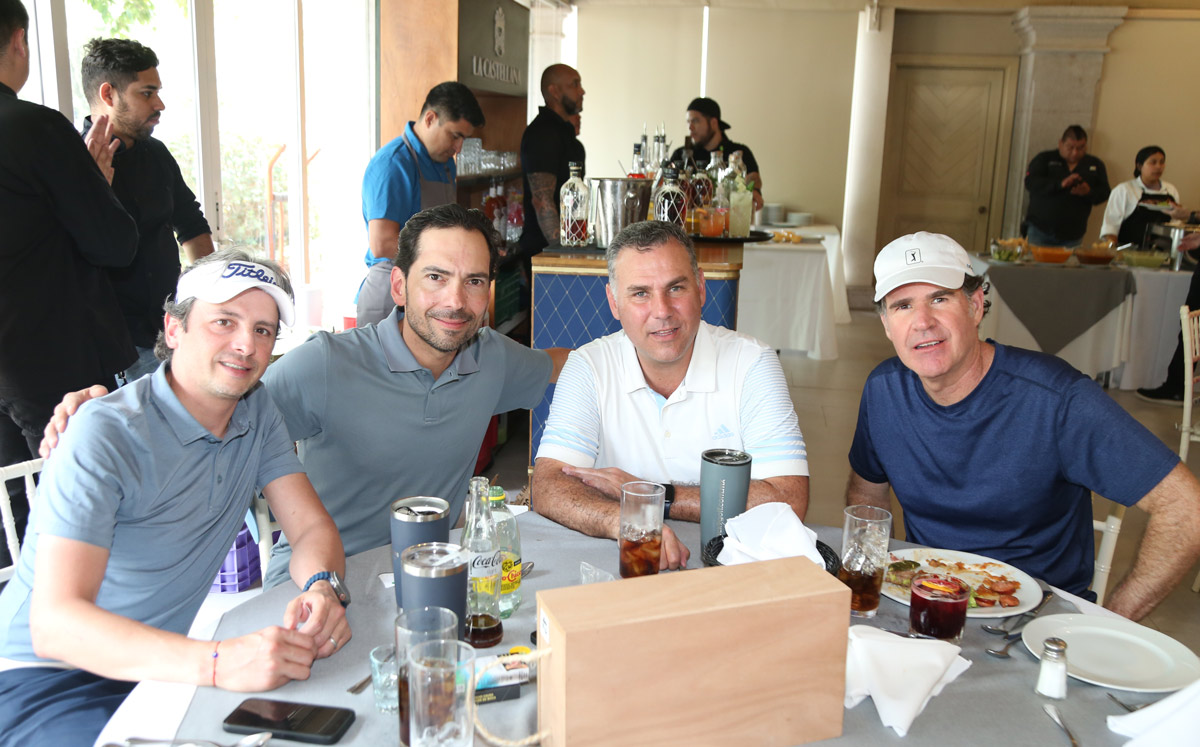 Pedro Romo, Alfredo Arteaga, Galo González y Alejandro Gutiérrez / Foto: Roberto Alvarado