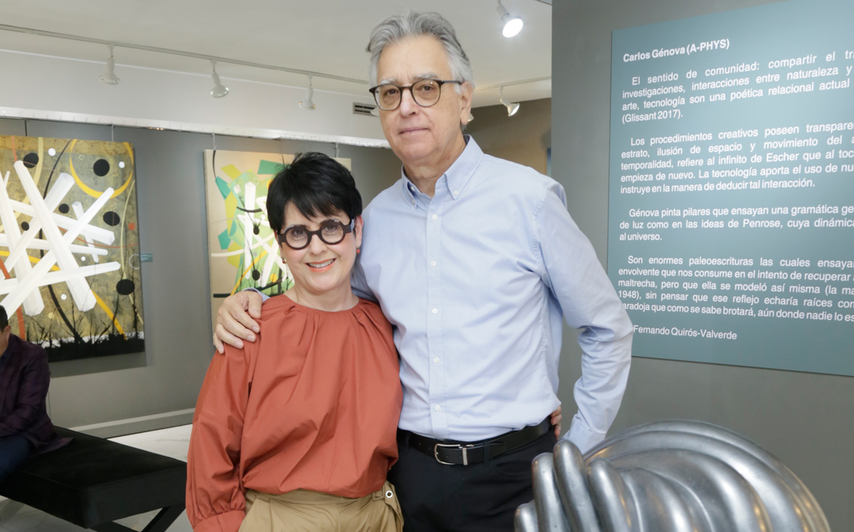 Tere Guzmán de Martínez y Enrique Martínez / Foto: Omar Valdez