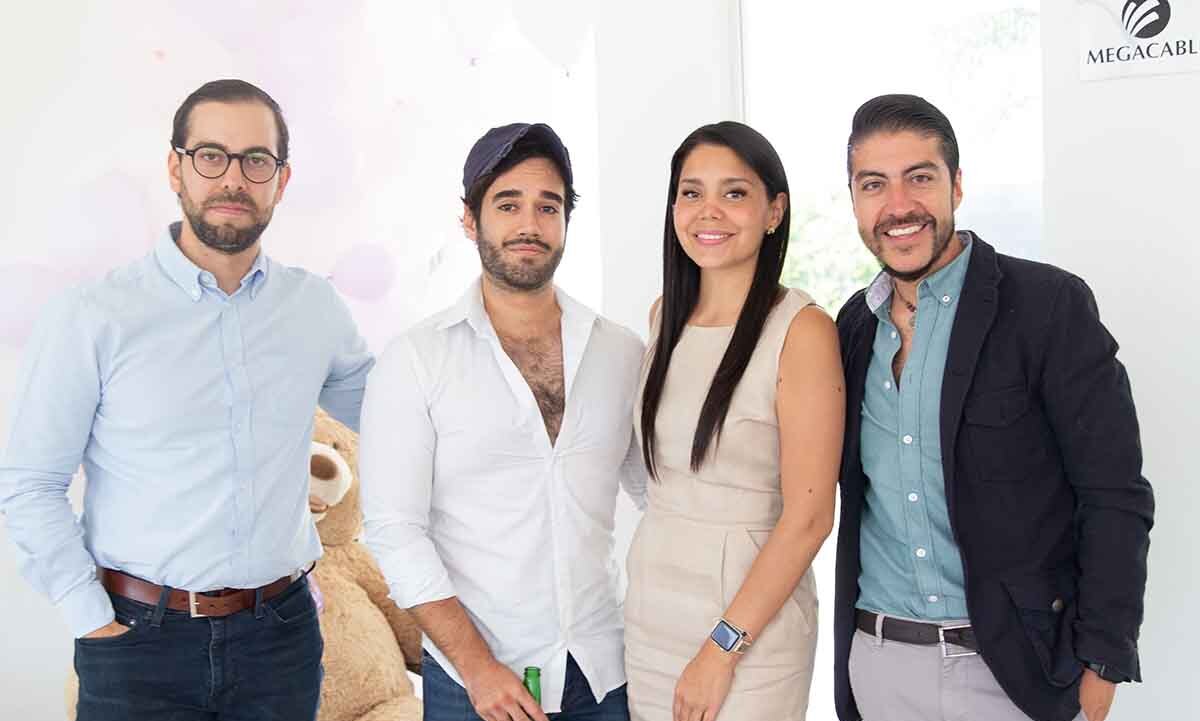 Isaac Jauli, Alfonso Aguirre, María Ouri y Kabubi García