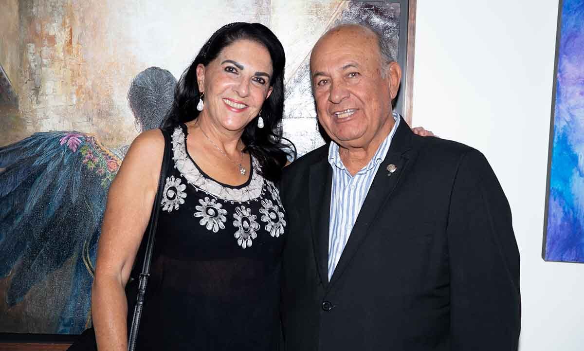 María de Lourdes Robles y Sergio Vergara