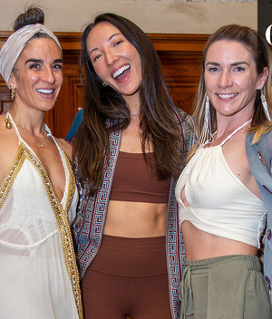Mary Haberski, Sheenae Bunzel y Rere Stein