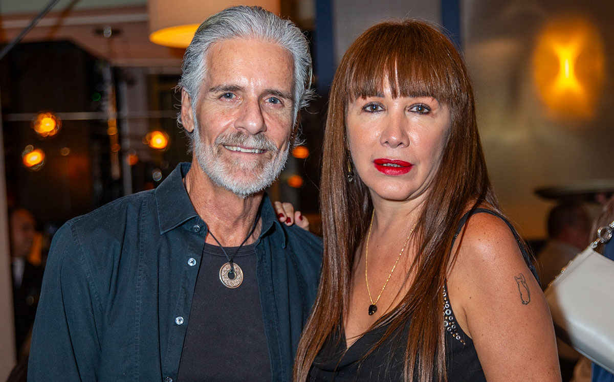 Carlos Bisdikian y Claudia de la Rosa